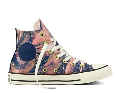 Converse Chuck Taylor All Star Satin Hi Top Sneakers Womens Fashion-Sneakers