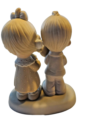 Johnathon & David "Rejoicing with You" E-4724 New Baby Porcelain Figurine 1980 - Picture 4 of 7
