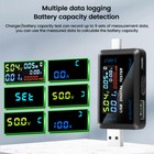 Digital Voltage Current Meter Power Capacity Tester Type-C Charger Detector Usa