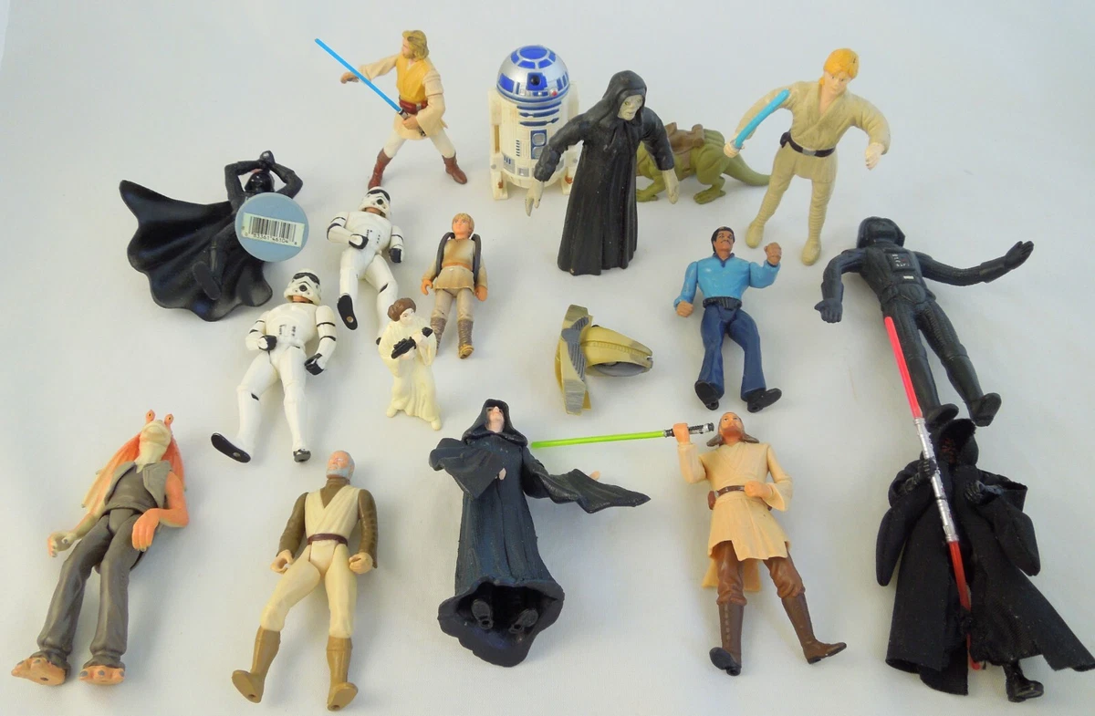 Lot of 18 Star Wars Action Figures 80s 90s Vintage Kenner LFL