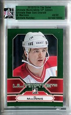 2012-13 ITG Ultimate AL MACINNIS Slabbed Emerald Base Calgary Flames HOF SP #/60