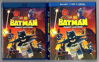 Kid Blu-ray DVD Lot - The LEGO Movie 2 (New) LEGO DC Batman: Family Matters  (New