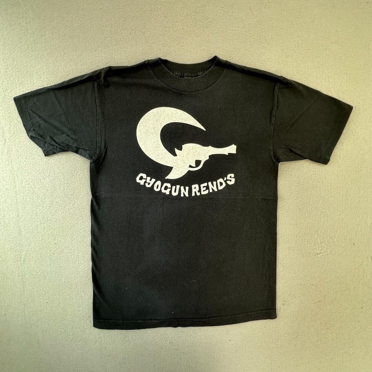 VINTAGE Gyogun Rends Shirt Mens Medium Band Tee Black 90s VINTAGE Gyogun Rends Shirt Mens Medium Band Tee Black 90s