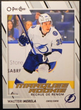 2023-24 23/24 O-Pee-Chee Marquee Rookie #590 Waltteri Merela Tampa Bay Lightning
