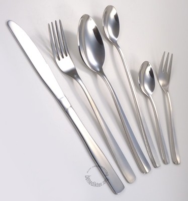 BESTECK-SERIE BERLIN 18/8 EDELSTAHL Gastronomie Besteck Messer Gabel Löffel