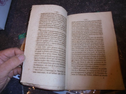 Suite :Notice Historique La Pépinière du Roi au Roule Début XIXe siecle Paris - Picture 6 of 8