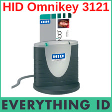 HID OMNIKEY 3121 SMART CARD READER USB 2.0 eID IDENTITY CARD DIGITAL SIGNATURE