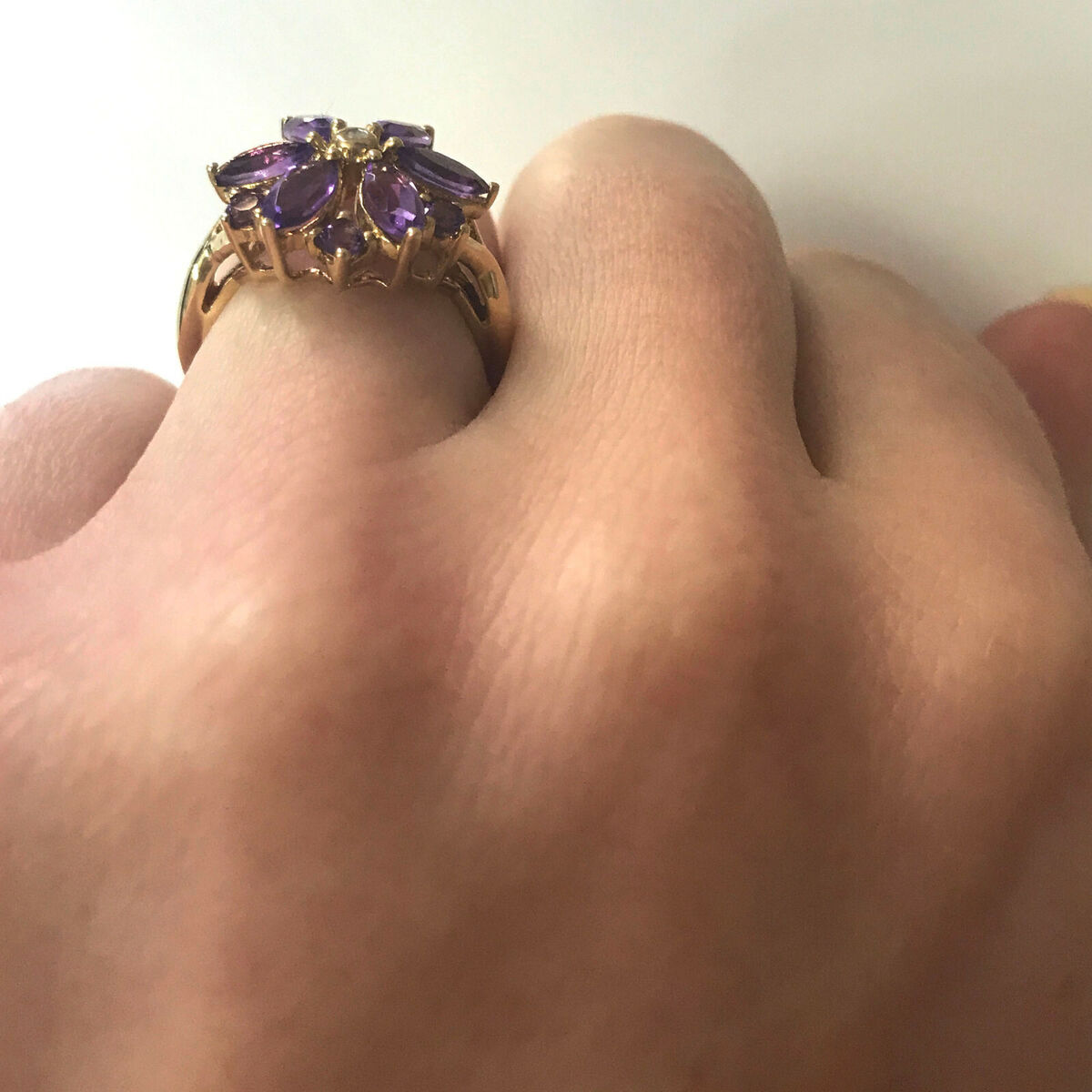 Platinum 4.05CT Natural Purple Sapphire and Diamond Ring – Chalmers Jewelers