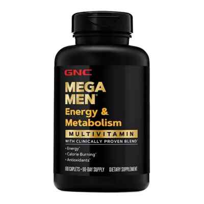 GNC Mega Men Energy & Metabolism Multivitamins - 180 ct.  FREE SHIPPING