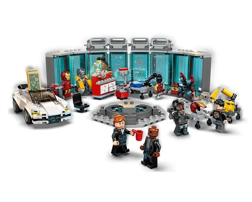 希少　FOUR STAGES OF RENAISSANCE STYLE LEGO 76216 Iron Man Armoury Marvel Avengers Super Heroes Brand New