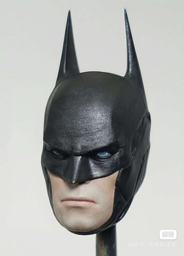 Painted 1:12 heroes Bruce Wayne Blue eyes Head Sculpt For 6" Action Figure Toy - Picture 6 of 7
