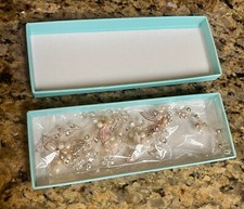 New Stunning Wedding Headband Hair Accessory Rose Gold Floral Leaf Pearl Crystal