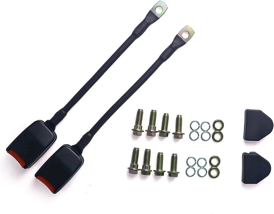 2Pcs Front 3 Point Easy Install Replacement Kit fits For All Fiat Seat Belts - Image 4 of 4