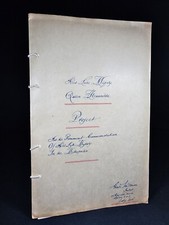 1926 TYPESCRIPT MANUSCRIPT Proposal Erection Monument Queen Alexandra Memorial