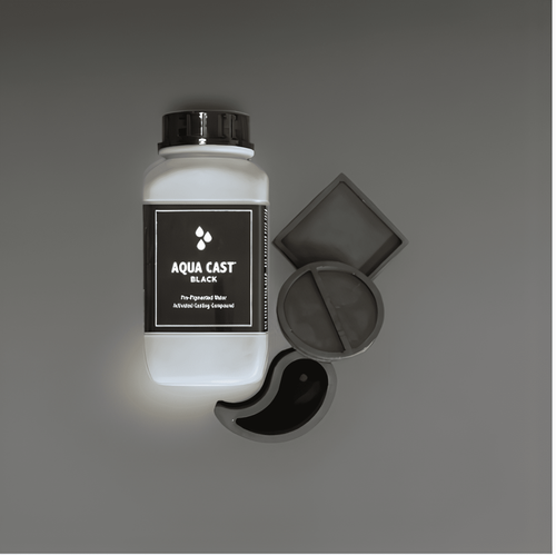 Compuesto de fundición activado por agua Aqua Cast® NEGRO - Imagen 2 de 6