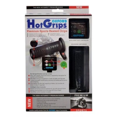 Oxford Hot Grips Premium Sport beheizbare Hot Grips Motorrad Winter Griffe - OF692