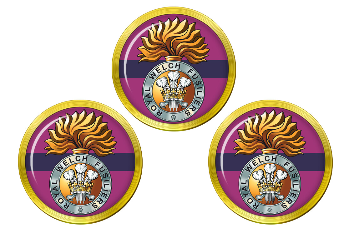 Royal Welch Fusiliers, British Army Golf Ball Markers