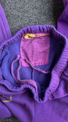 AVIATOR NATION MANHATTAN BEACH SWEATPANTS PURPLE Sz M - Picture 8 of 9