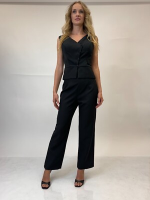 cute summer dresses for graduation PourVous V-Neck Pants Formal Plus Size & Graduation Ceremony No-Collar Jacket Machine Wash Ceremony Suit Formal Dress Party Dress for 20s 30s 40s main image 1