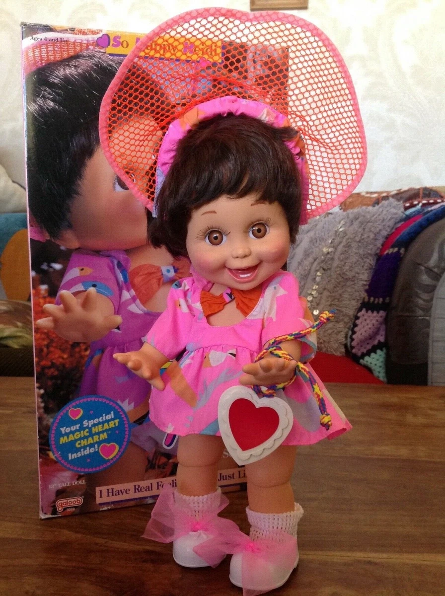 Galoob Baby Face Doll RARE SO HAPPY HEIDI New In Box eBay
