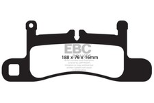 EBC Yellowstuff Rear Brake Pads for Porsche Cayenne (92A) 3.0 TD (2010 > 17)