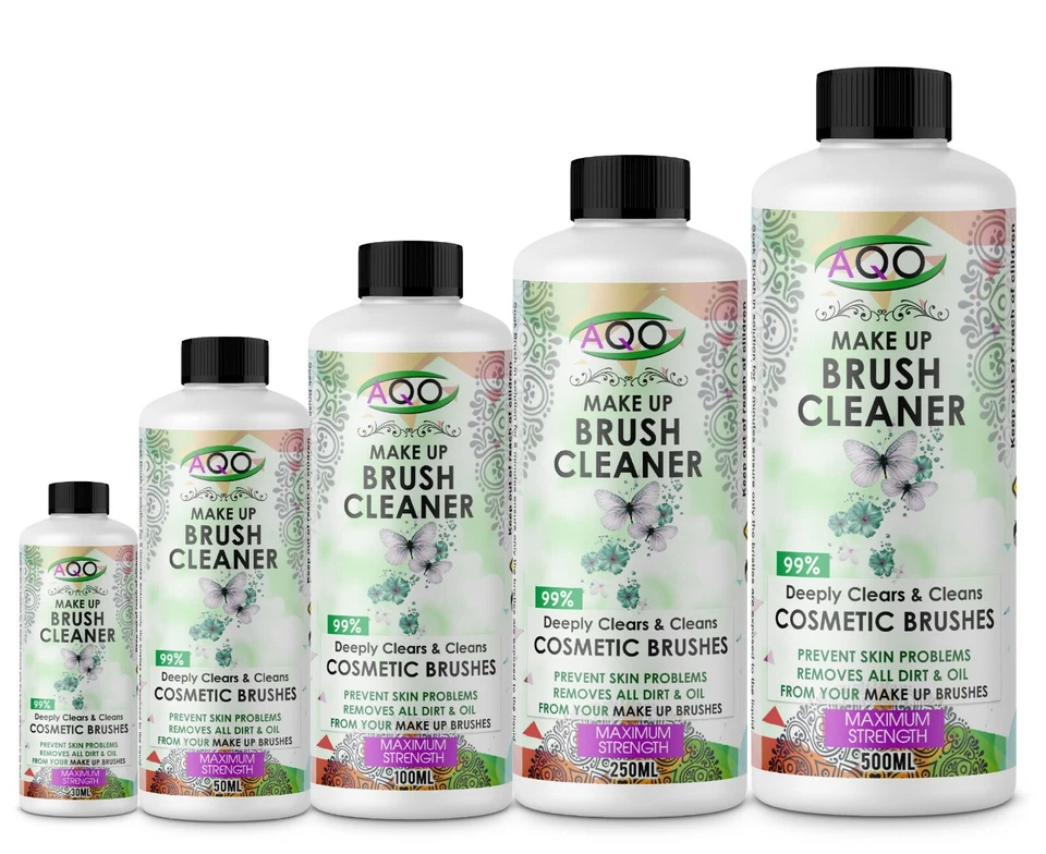 MAKEUP BRUSH QUICK DRY CLEANER / STERILIZING LIQUID UK FAST SELLER