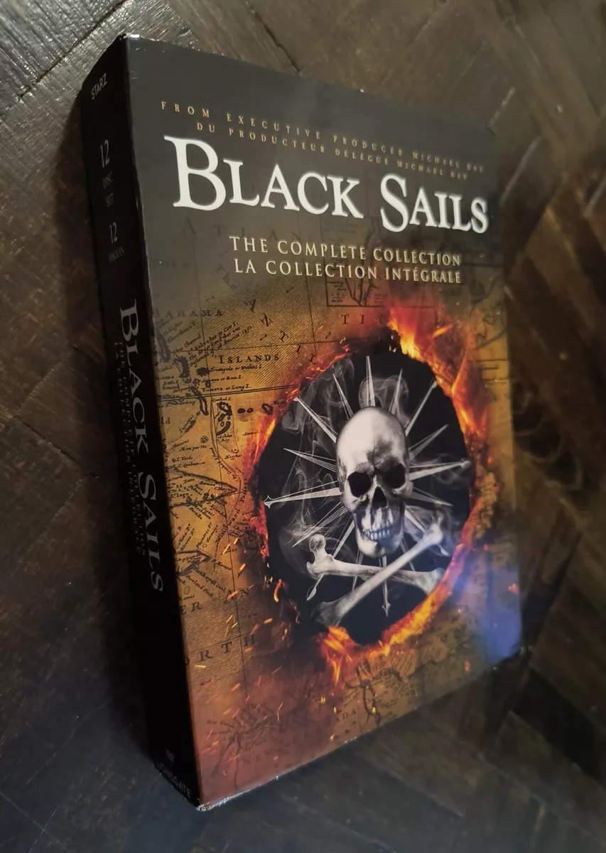 Black Sails The Complete Series Collection - Seasons 1-4 (DVD