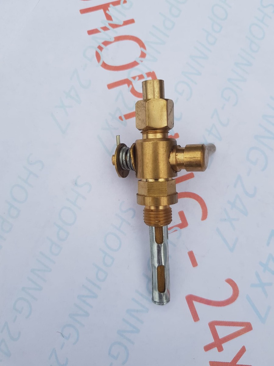 Eversure 1/4 X 1/4 Brass Fuel Tap – Fits BSA, Norton, Triumph Classic Motorcycles