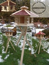  Vogel Vogelhaus mit Ständer Vogelhäuschen Futterhaus Futterhäuschen Futtersilo