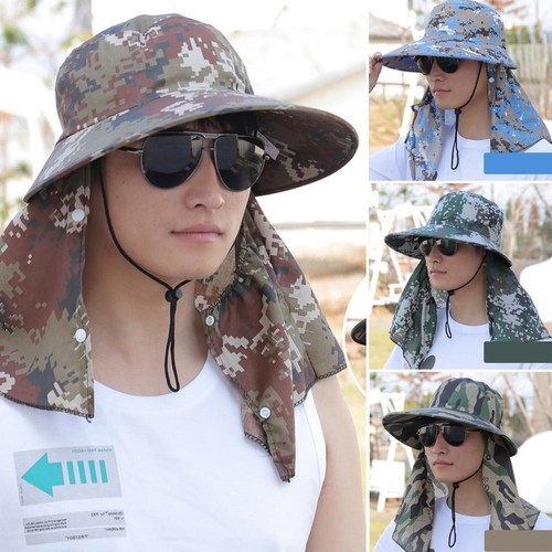Sun Protection Hat Outdoor Mountaineering Sun Hat with Sun Protection X1 Ho R8D1