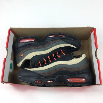 Nike Air Max 95 Dark Army Orange Blaze Tweed DH4754-300 Men's 7 | eBay