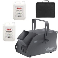 Antari Master W-101 Bubble Machine Wireless Remote Control w Fluid  Case Pack