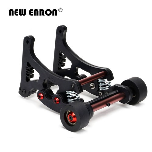 Double 5th Round Spring Head-Up Nylon Wheelie Bar Set for RC Car 1/6 Traxxas XRT - Picture 4 of 10