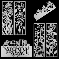 6 Pcs Die Cuts for Card Making,  Flower Cutting Die Birthday Die Cutting DIY Cra