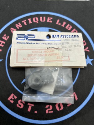 Team Associated. Direct Mount Servo Saver Airtrn. Item #3760 New Old Stock.