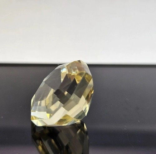 Zaffiro Giallo Taglio Esagonale Naturale 14-16 Ct Gemma Sciolta Certificata EGL - Foto 5 di 8