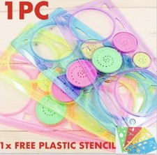 1Pc Spirograph Geometric Ruler Drafting Tools Stationery Drawing Toys Set