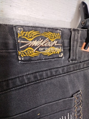 Miskeen Men’s Alternative Jeans Size 44 Indian Embroidered Pocket GRUNGE STREET - Picture 4 of 24