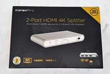 KanexPro 2 Port 4K HDMI Splitter 4K SP-HD20-1x24K 60Hz HDCP