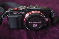 Olympus E-PL6 Black Mirrorless Camera Body Micro Four Thirds 16MP Used From Japa