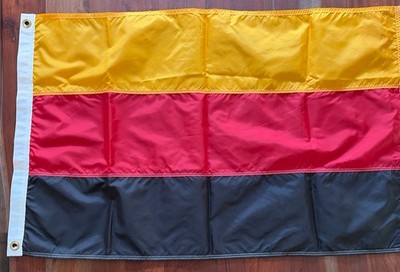 Germany German Flag 2 X 3 Dura-lite Dettra High Quality USA Vintage Nylon