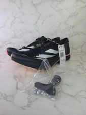 Men's Size 11.5 Adidas Adizero Avanti Black White Track Spikes IG9910 Racing