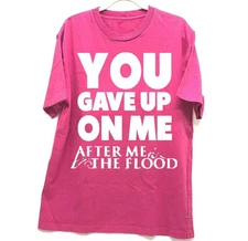 Custom printed shirts are printed on one side.