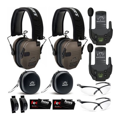 Walker'S Walkers Razor Slim Electronic Muff Ultimate Range Bundle Dark Earth 2