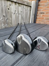 MacGregor Tourney FORGED V-Foil Driver & Fairway Wood Set – Stiff Flex – Forged