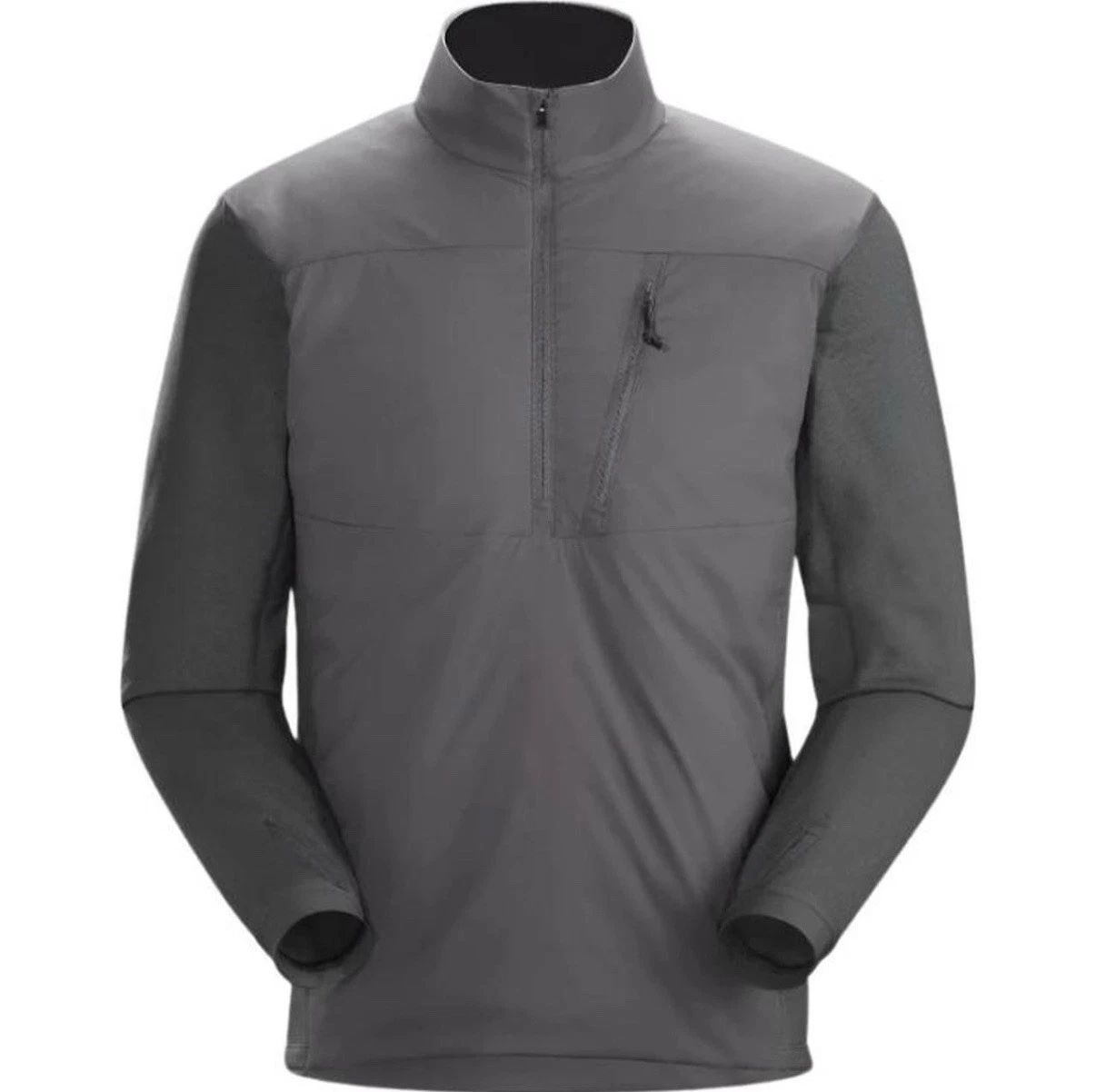 New Arc'teryx Leaf Naga AR Pullover Jacket Wolf Gray Medium Men image 2