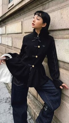 adidas Originals 2026 Horse Year Mandarin Collar Jacket Women's China Exclusive