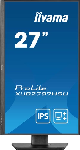 iiyama ProLite XUB2797HSU-B2 computer monitor 68.6 cm (27") 1920 x 1080 pixel... - Picture 5 of 13