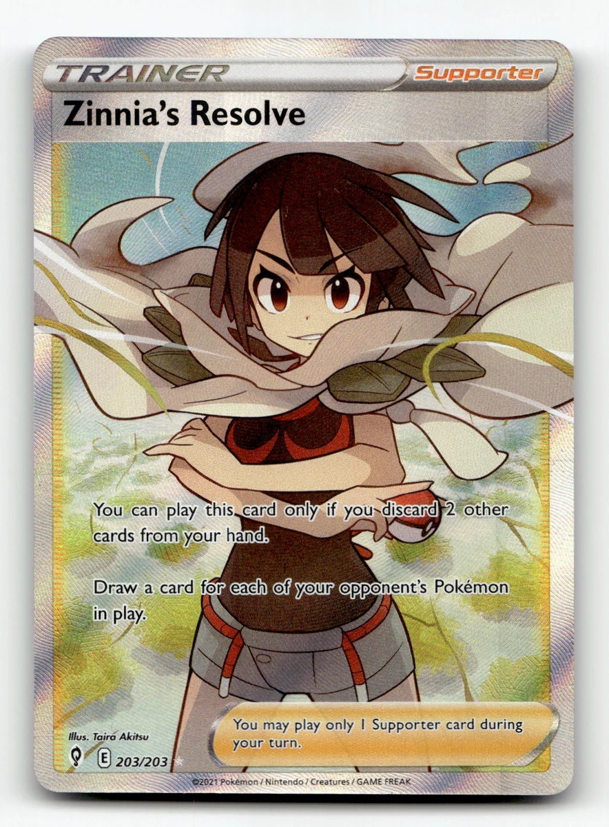 Zinnia's Resolve Pokémon TCG Cards for sale | eBay