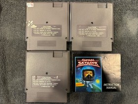 Captain Skyhawk (Manual), Silk Worm, P.O.W. Prisoners of War Nintendo NES Game &hellip;
